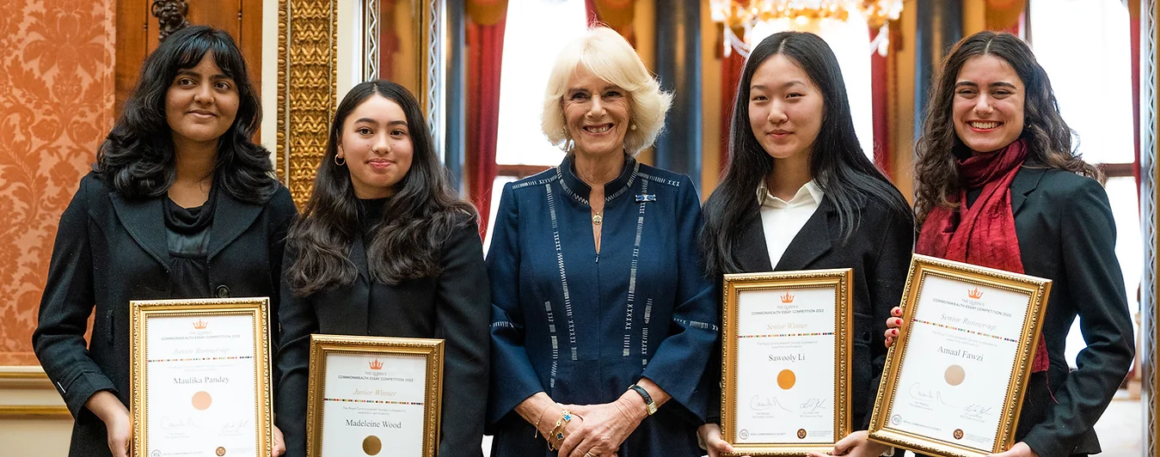 2022 Queen's Commonwealth Essay Competition winners